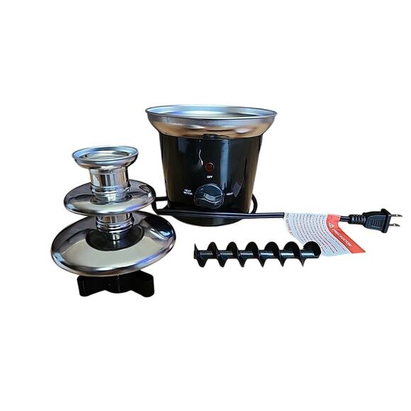 Chef's Counter Fondue Station/Fountain 3 Teir Detachable Tower (Turns on) - Picture 3 of 7